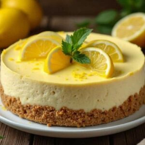 Cheesecake citron