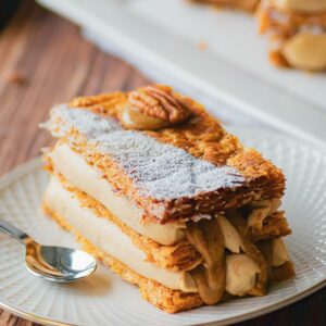 Millefeuille praliné