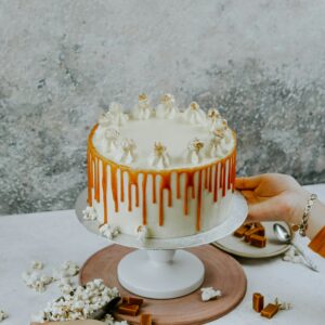 Layer cake caramel beurre salé